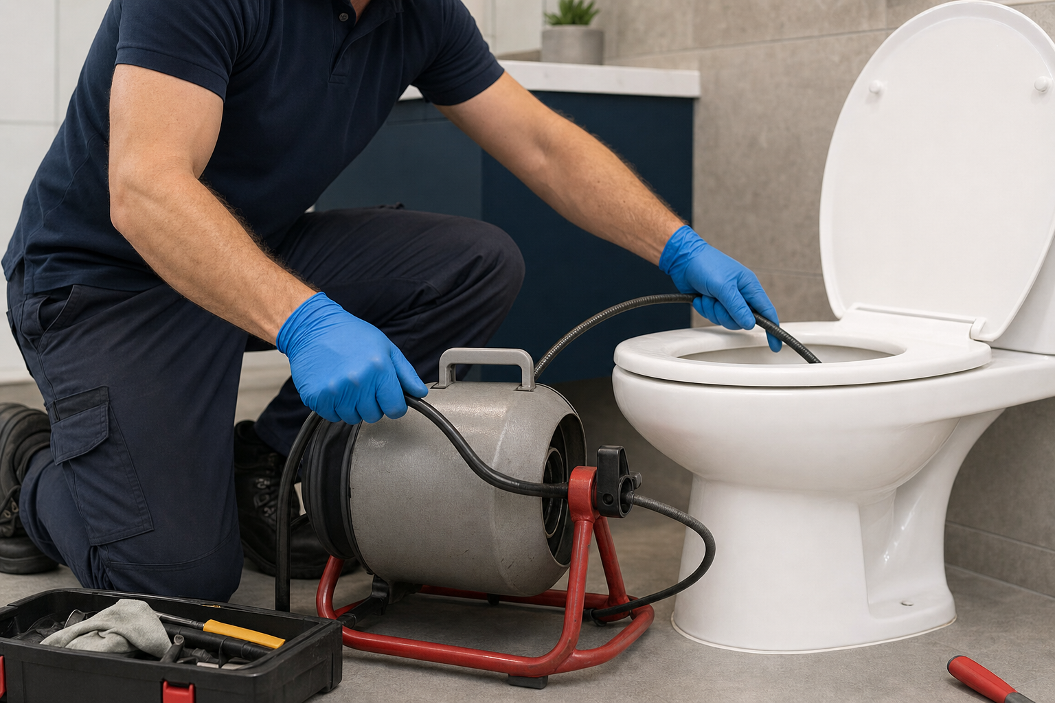 Blocked Drains Barking service image
